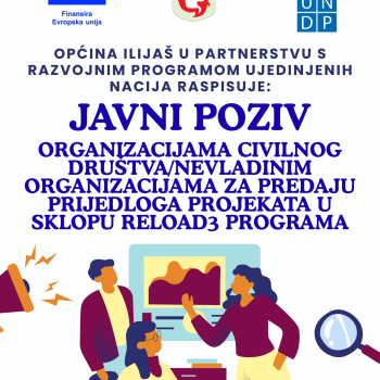 Javni poziv organizacijama civilnog društva/nevladinim organizacijama za predaju prijedloga projekata u sklopu ReLOaD3 programa